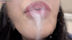 First half ② Harumi Kurokawa&#39;s completely subjective video! Bad breath blame! Licking the lens! Spitting!