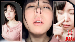 POV : Dedicated to nose fetishists! Sparkling snot and nose observation video!   Ena Yuzuriha