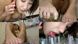 [Giantess] Do whatever you want with a shrink transfer Part 1 [Momo Minami] [Swallowed] -