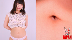 Subjective: Seisei Himeka&#39;s round belly button and belly button masturbation!