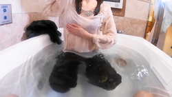 Yorozuya 的混浴 - 穿著衣服玩 85 個完整長度視頻
